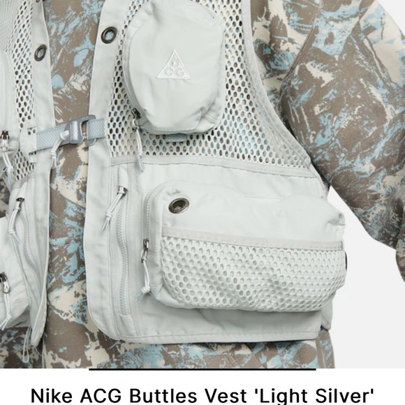 Nike ACG Buttles Vest 'Light Silver' - Picture 9 of 14
